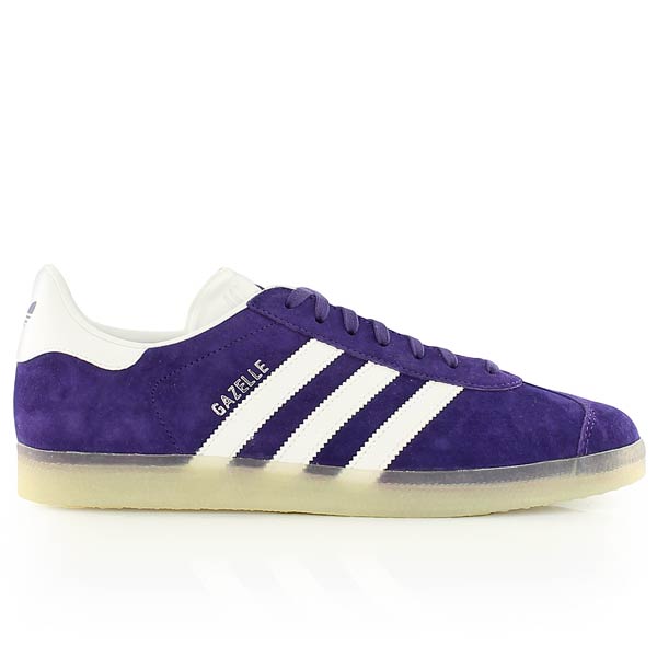 adidas gazelle violet blanc