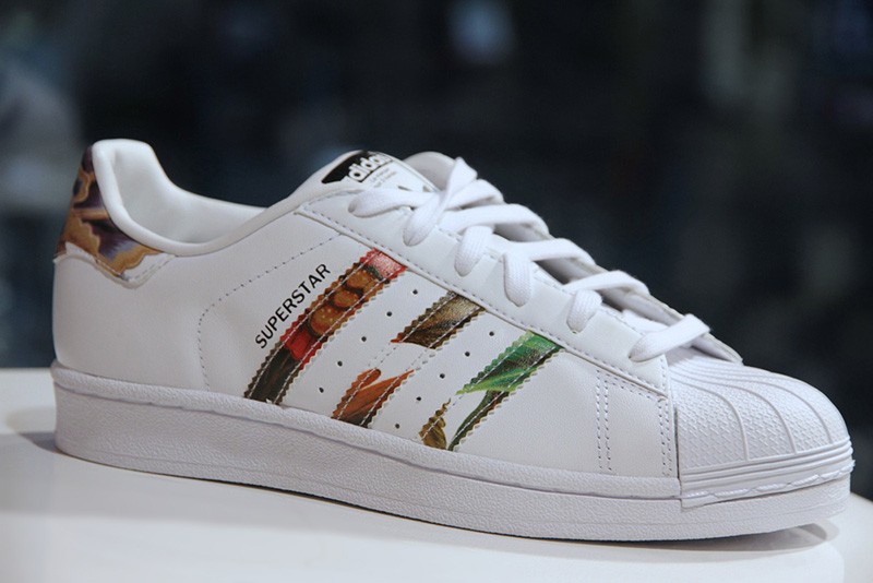 adidas superstar femme irisée